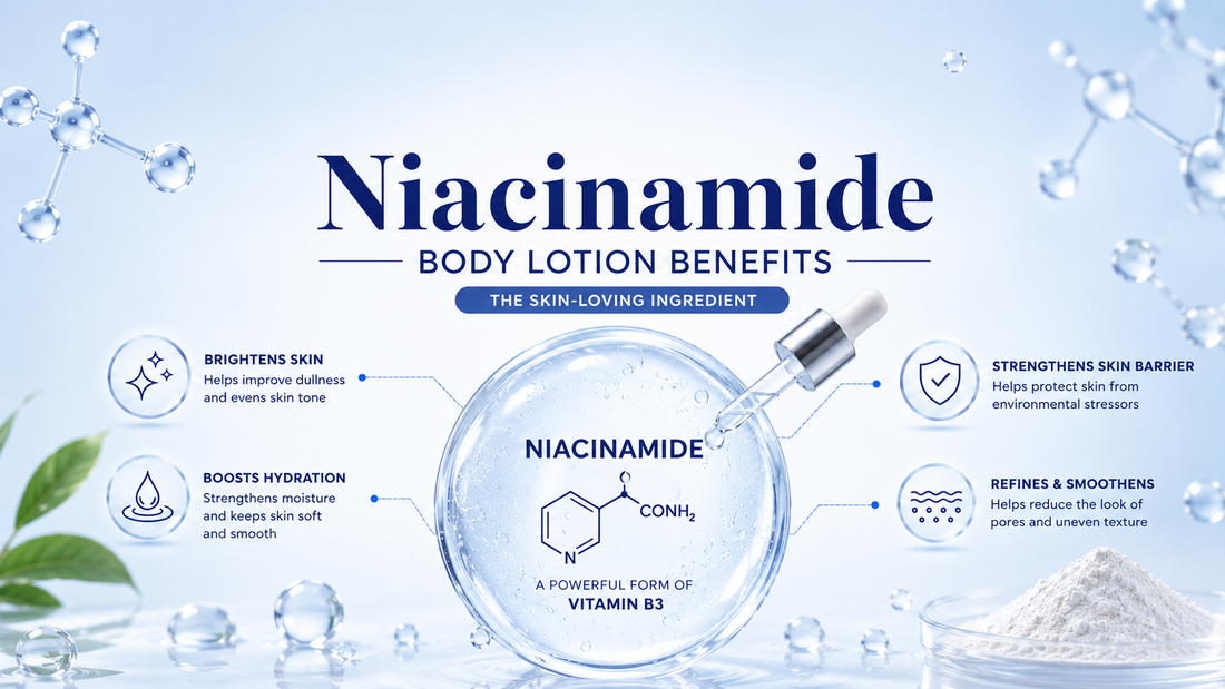 Niacinamide body lotion benefits