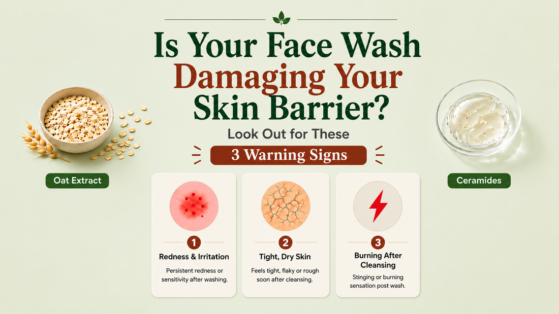Is Your Face Wash Causing Skin Barrier Damage? Look Out for These 3 Warning Signs
