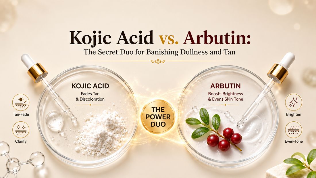 Kojic Acid vs. Arbutin