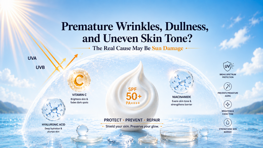 Premature Wrinkles, Dullness, and Uneven Skin Tone