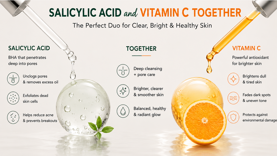 Can You Use Vitamin C and Salicylic Acid Together? The Safe Way to Layer Actives
