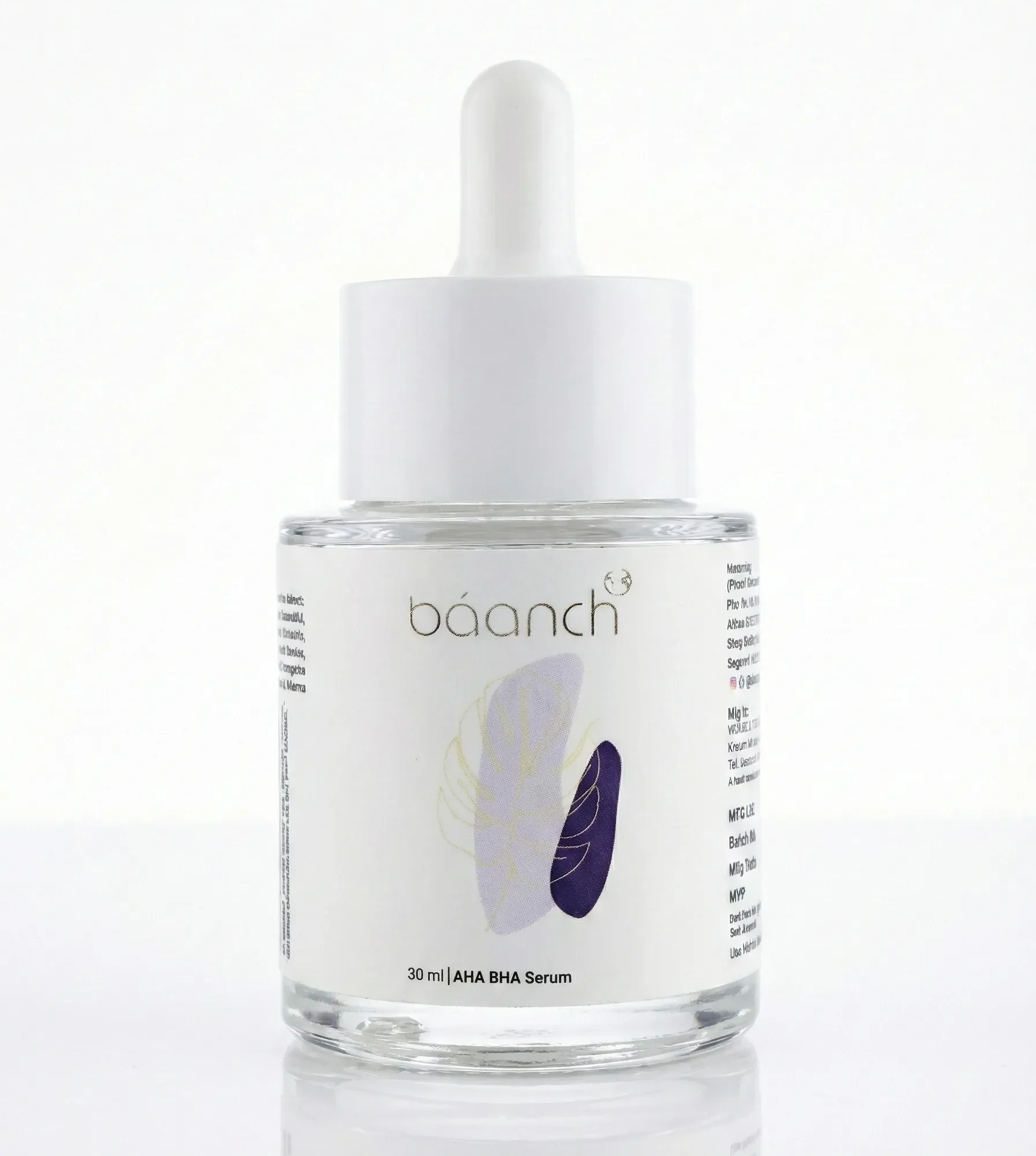 Baanch AHA BHA Face Serum | Best 2% Salicylic Acid serum- 30ml