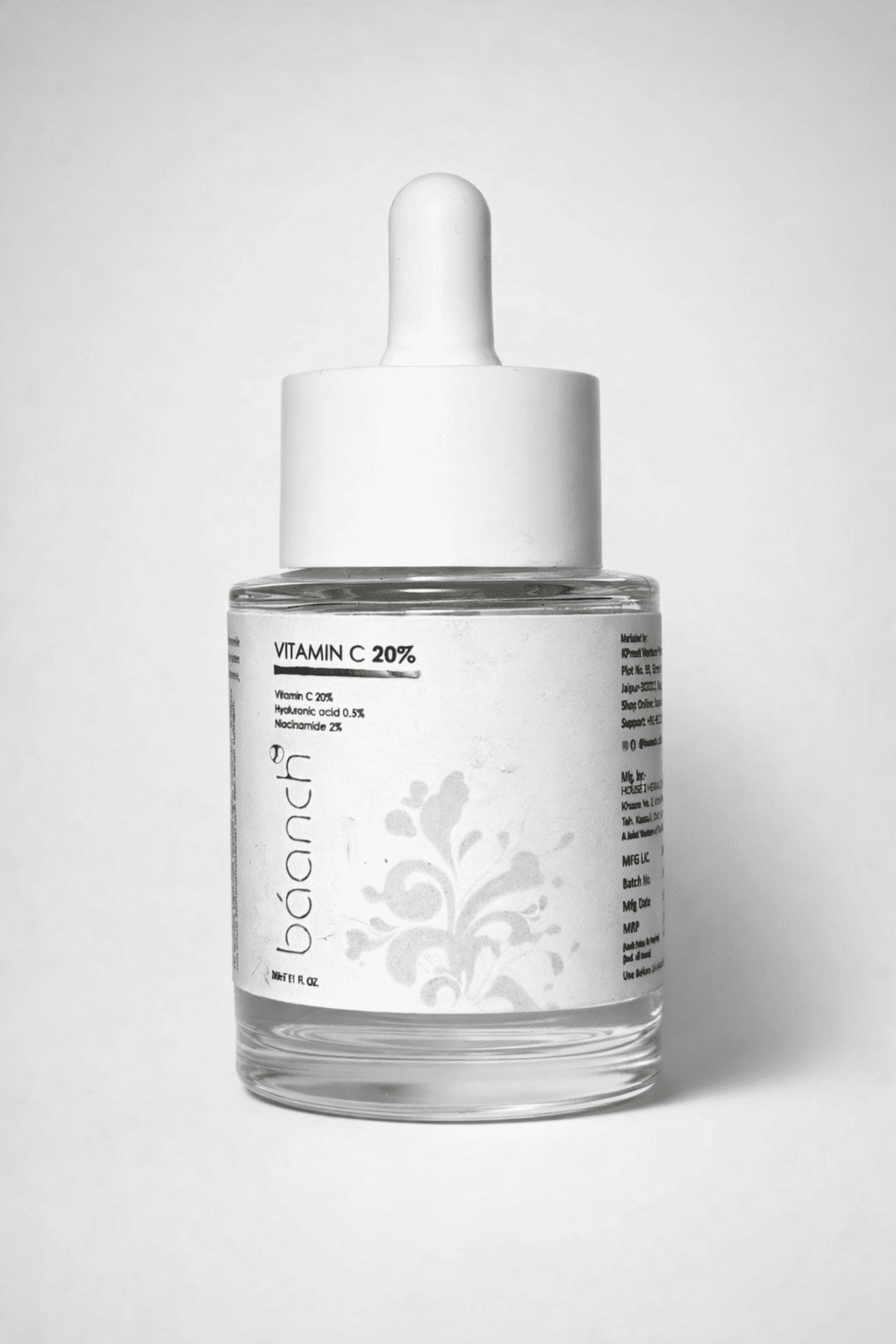 Baanch Vitamin C Serum for Pigmentation, Dark Spots & Glow