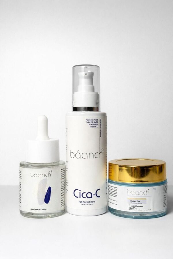 Baanch Acne & Pore Clear Combo for Blackheads, Oil Control