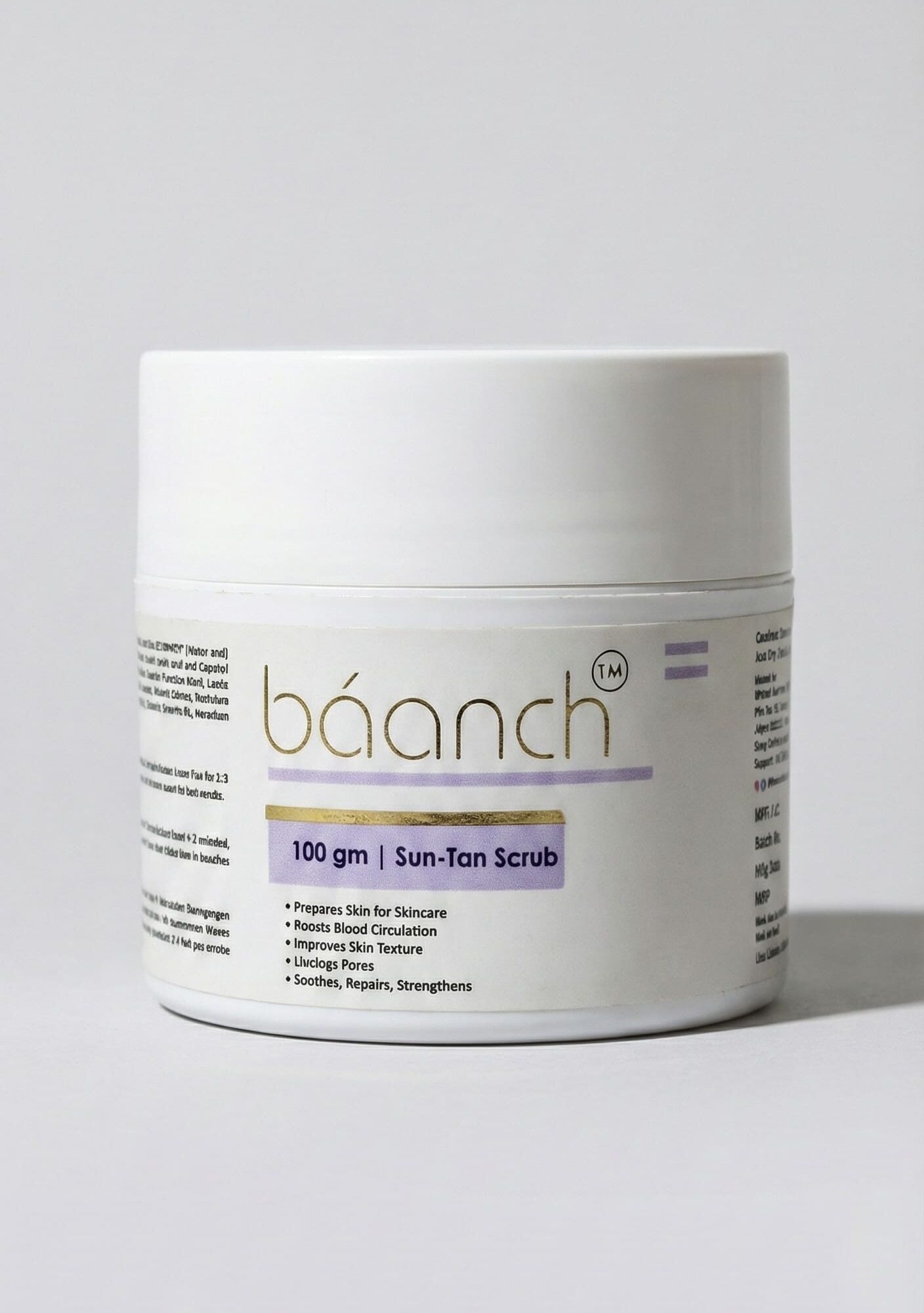 Baanch D-Tan Scrub | best Kojic Acid & Arbutin Tan Removal Face Scrub -100 gm