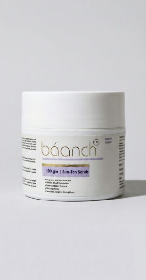 Baanch D-Tan Scrub | best Kojic Acid & Arbutin Tan Removal Face Scrub -100 gm