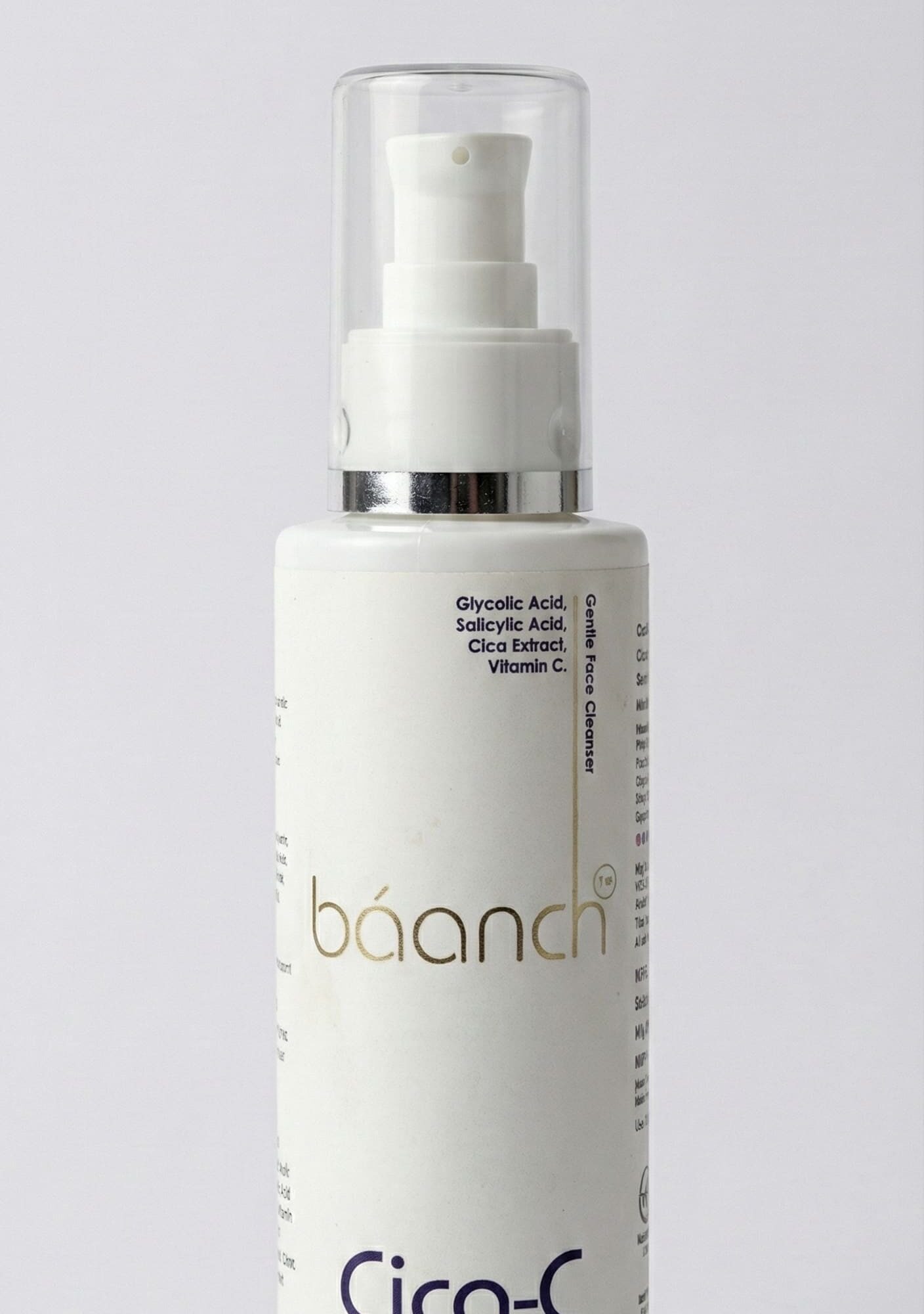 Baanch Cica C Face Cleanser 100ml– Gentle Care for Glowing Skin