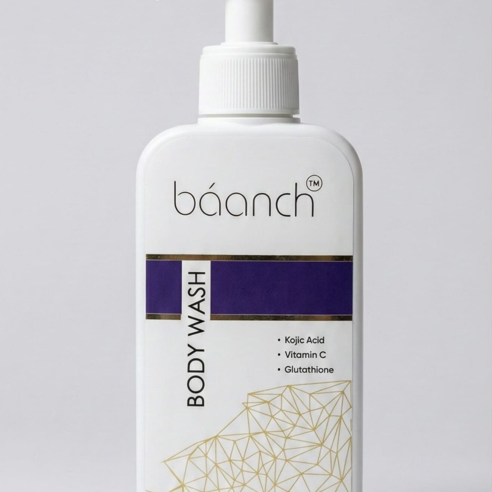 Baanch Body Wash | Vitamin C + Glutathione Best Brightening Cleanser-200 ml